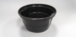 Pojemnik czarny okrągły [50/op] 460ml PP EASY HANDLE 127mm