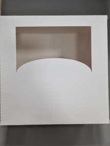 Karton tort biały 21x21 [50/op] 