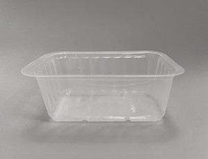 Pojemnik przezroczysty prostokątny 375ml [120/op]