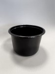 Pojemnik czarny okrągły 450ml pp [50/op] 115mm