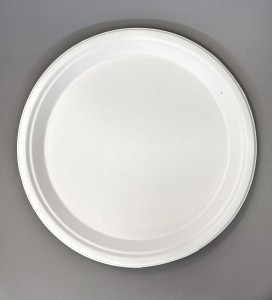 Talerz biały okrągły trzcina cukrowa [50/op] 305mm 30070 12 